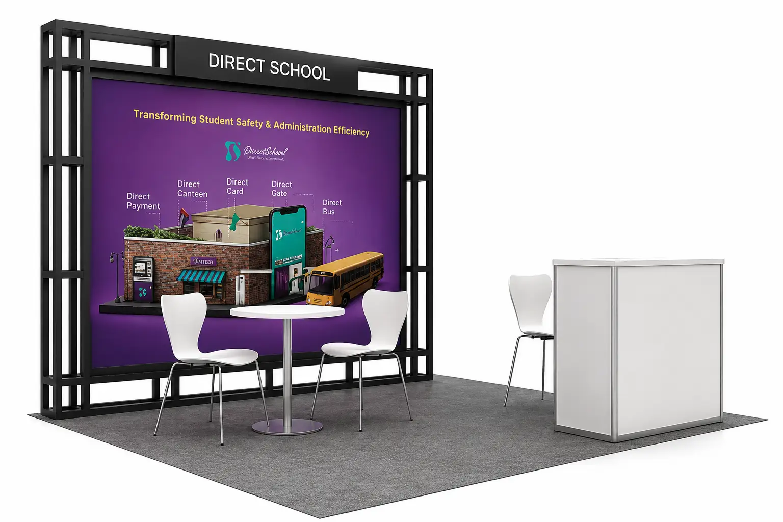 Stand Booth Option B